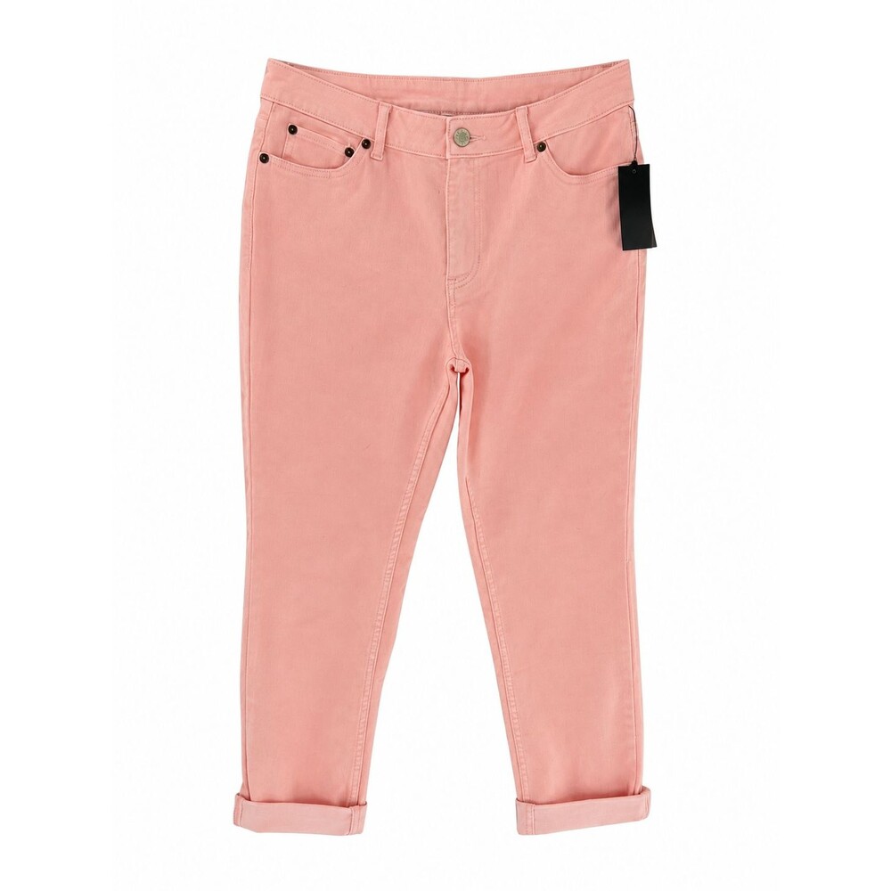 Women's Martha Stewart Signature Colored Rolled Hem Ankle Jeans Size 8